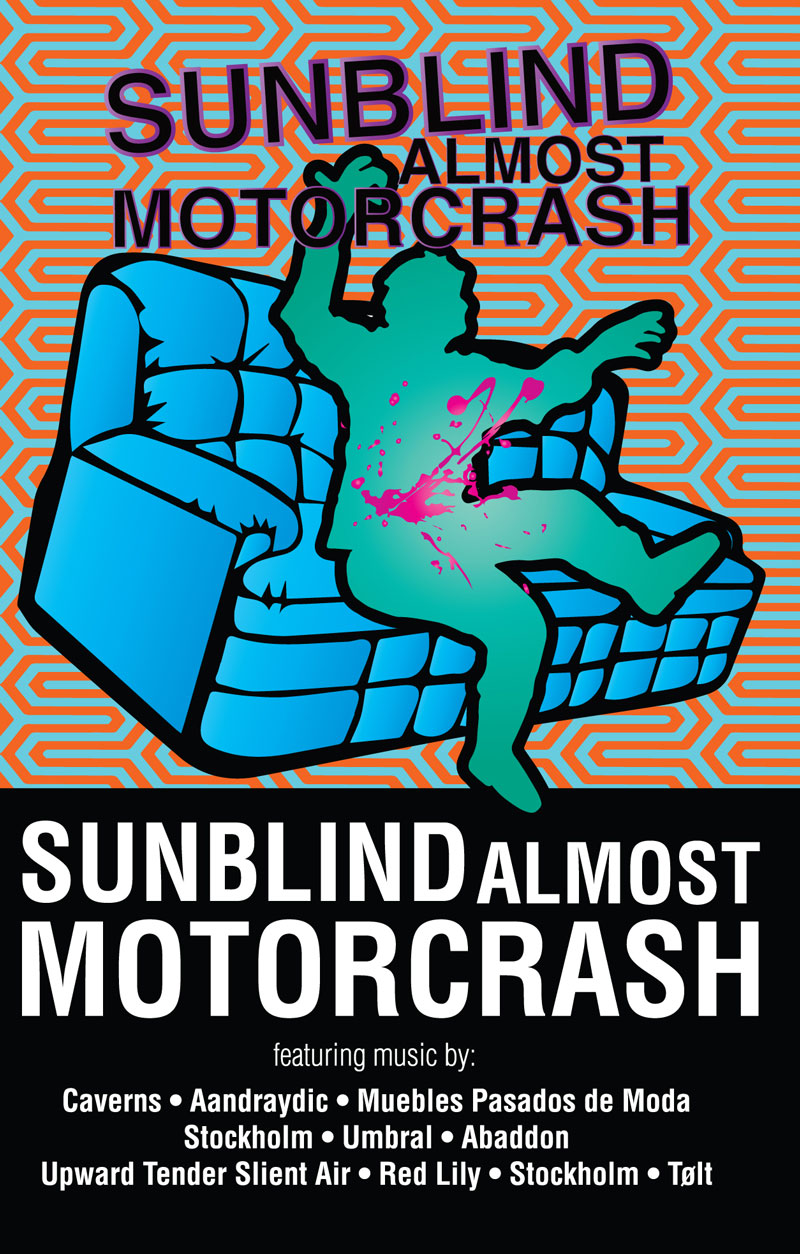 SUNBLIND ALMOST MOTORCRASH THE TAPE THE COVER
