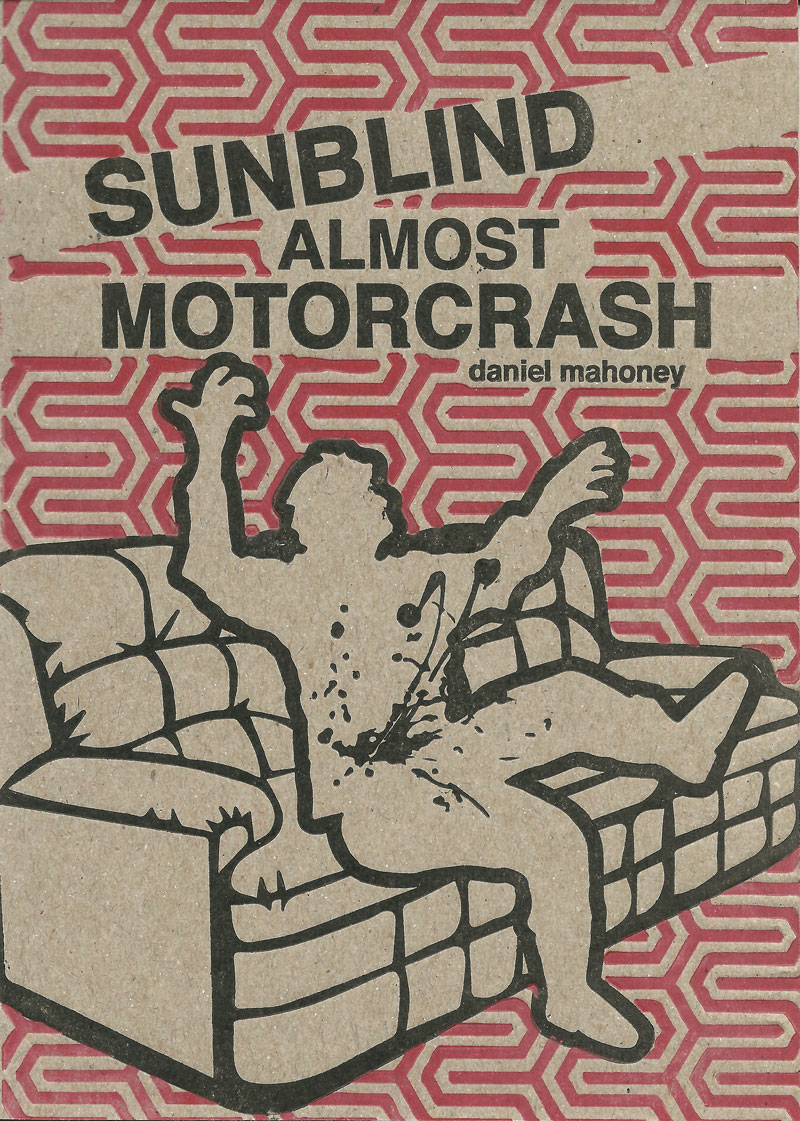 SUNBLIND ALMOST MOTORCRASH THE BOOK THE COVER